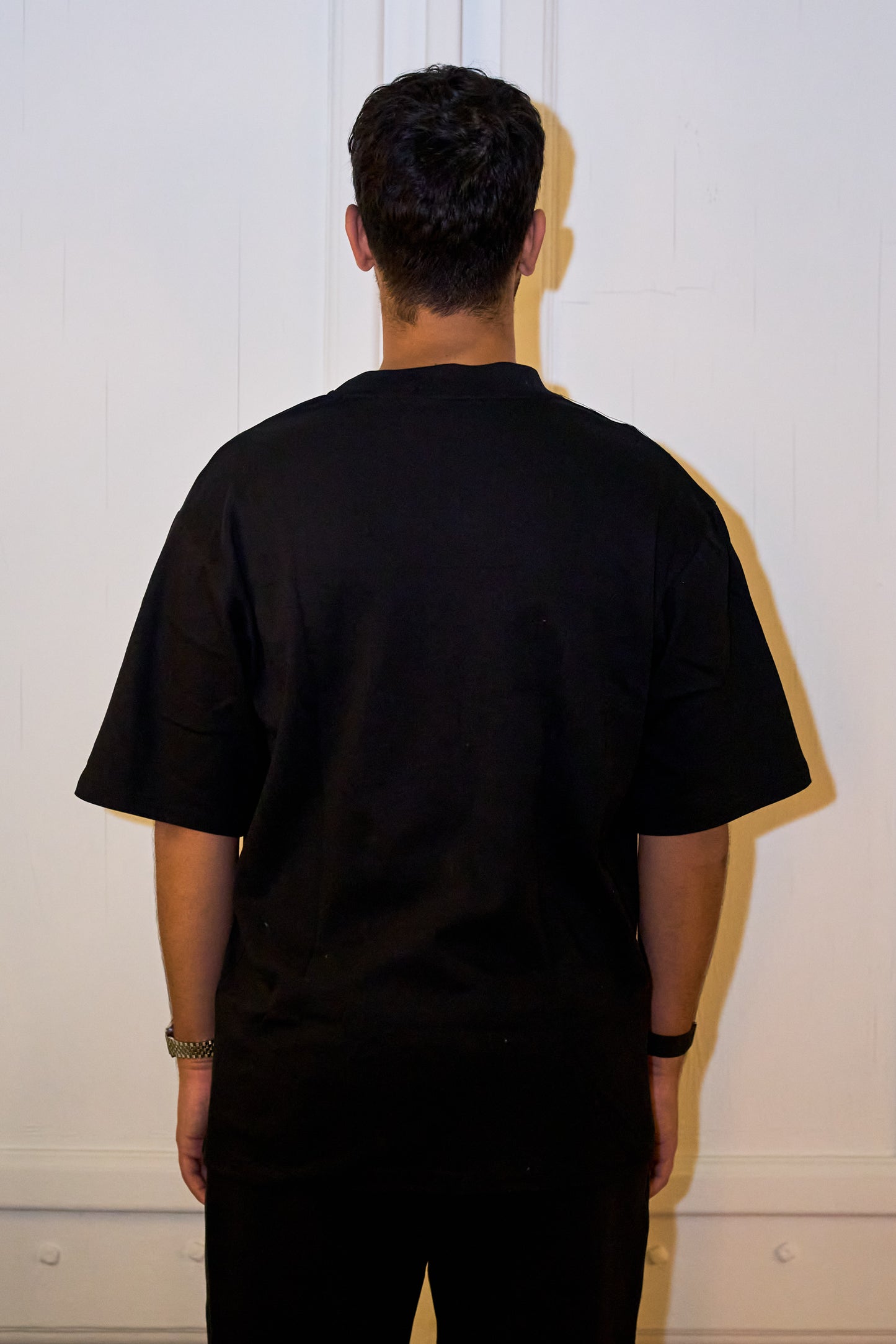 Black Basic Oversized T-shirt