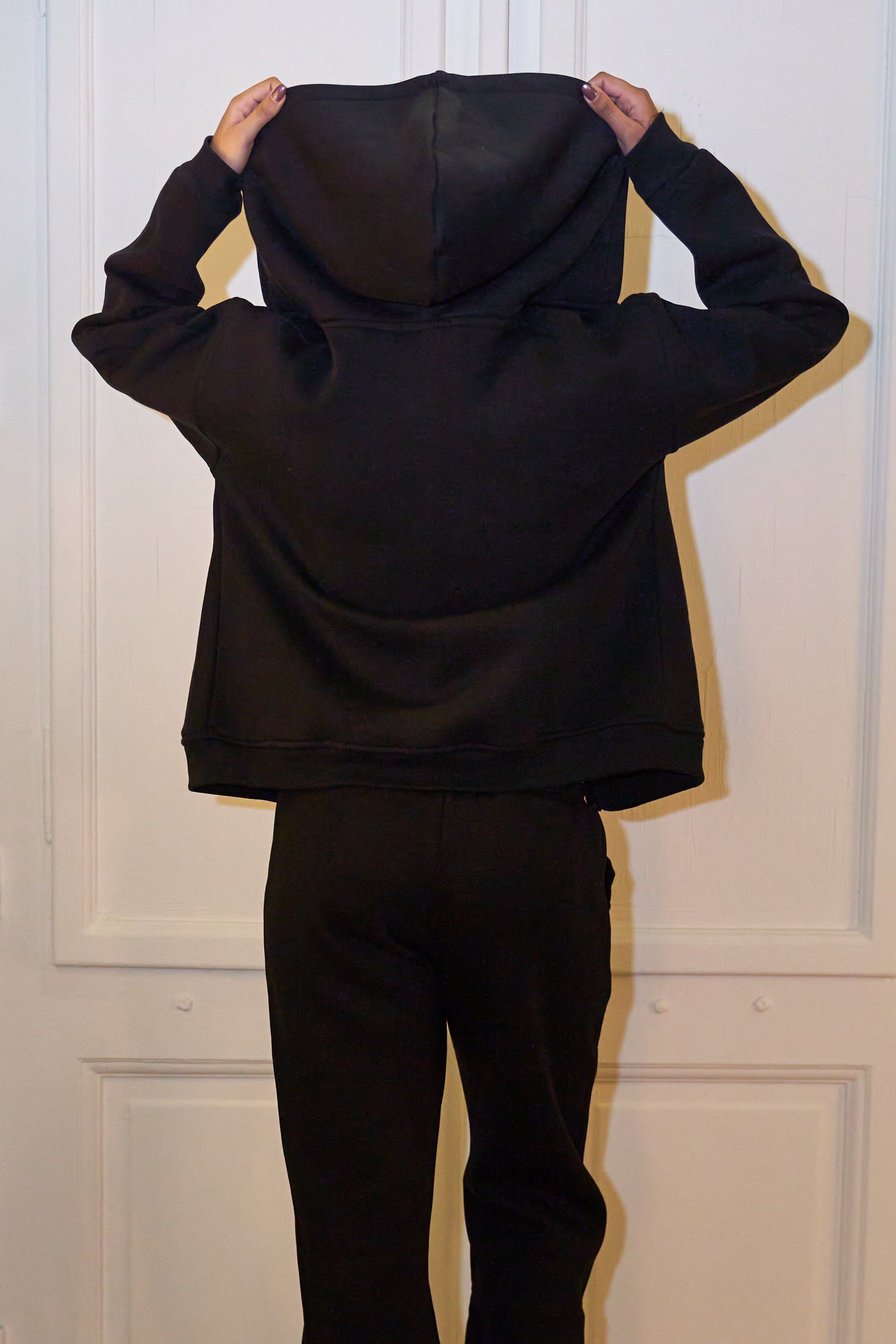 Black Essential Zip Up Jacket