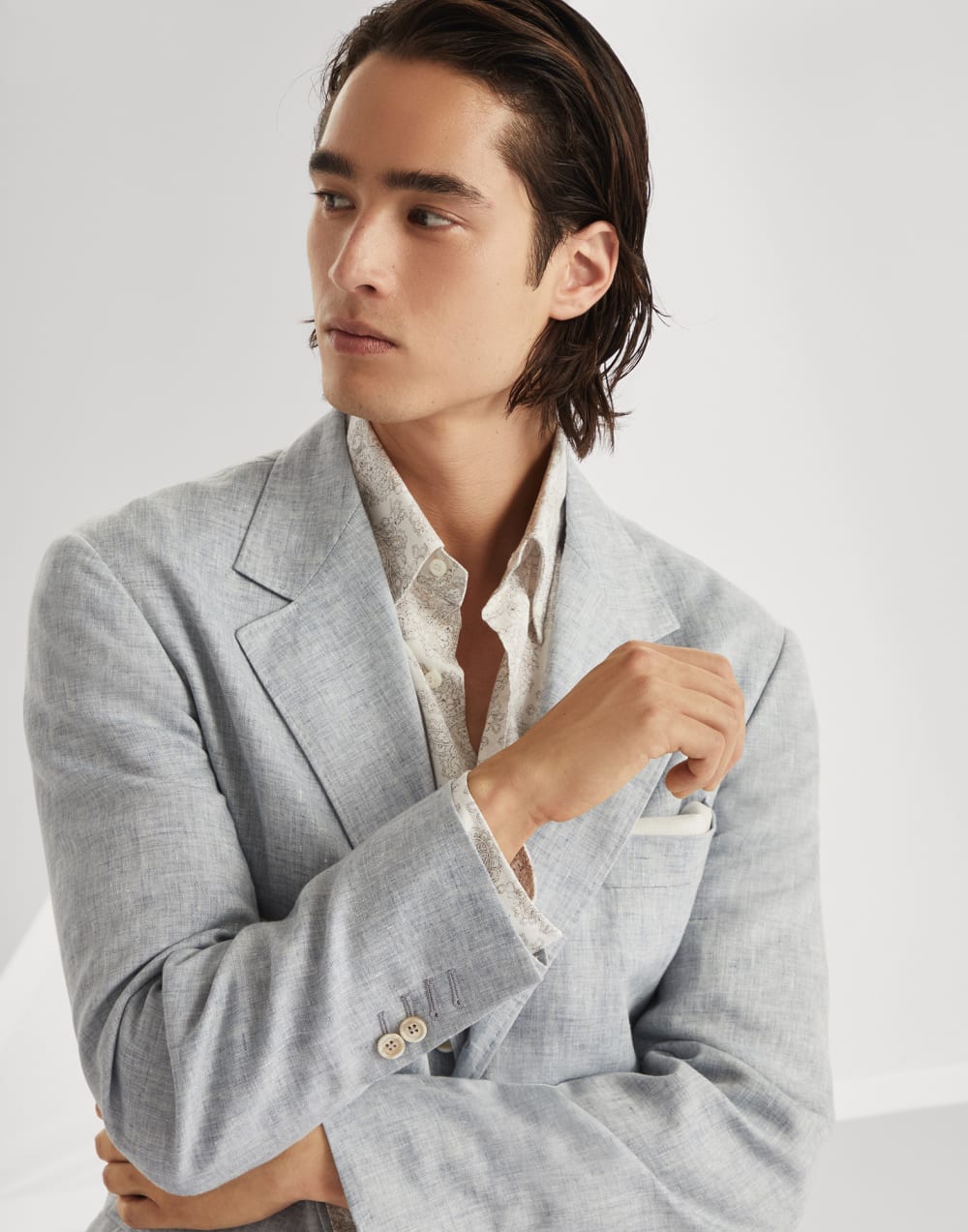 Délavé deconstructed blazer