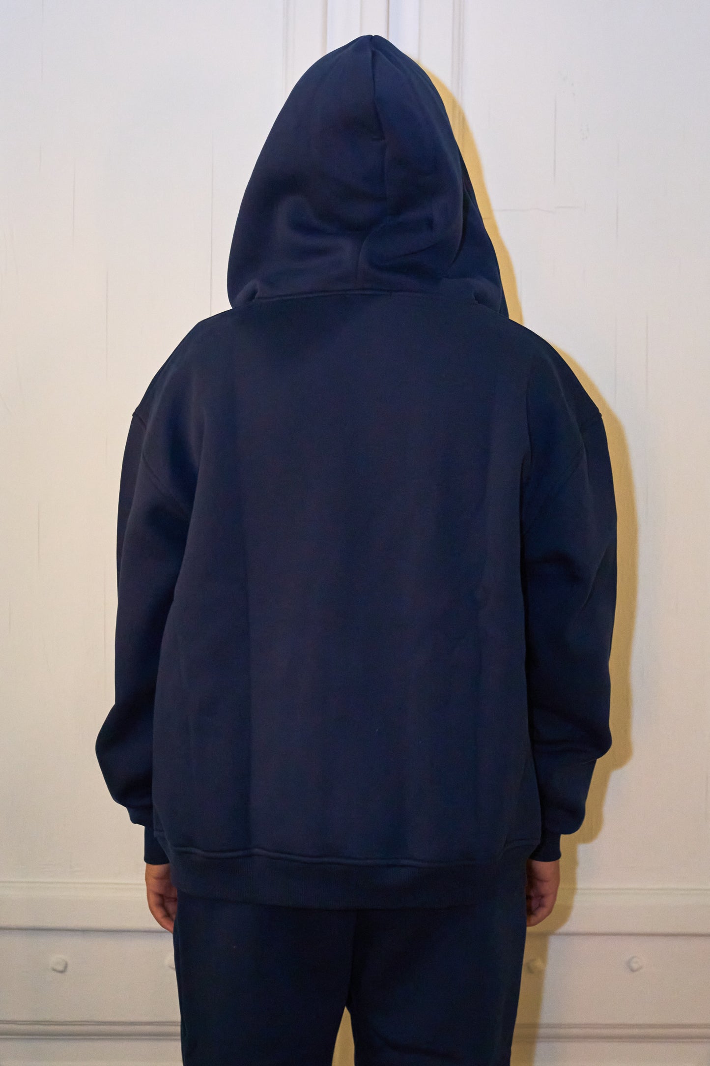 Navy Essential Zip Up Jacket