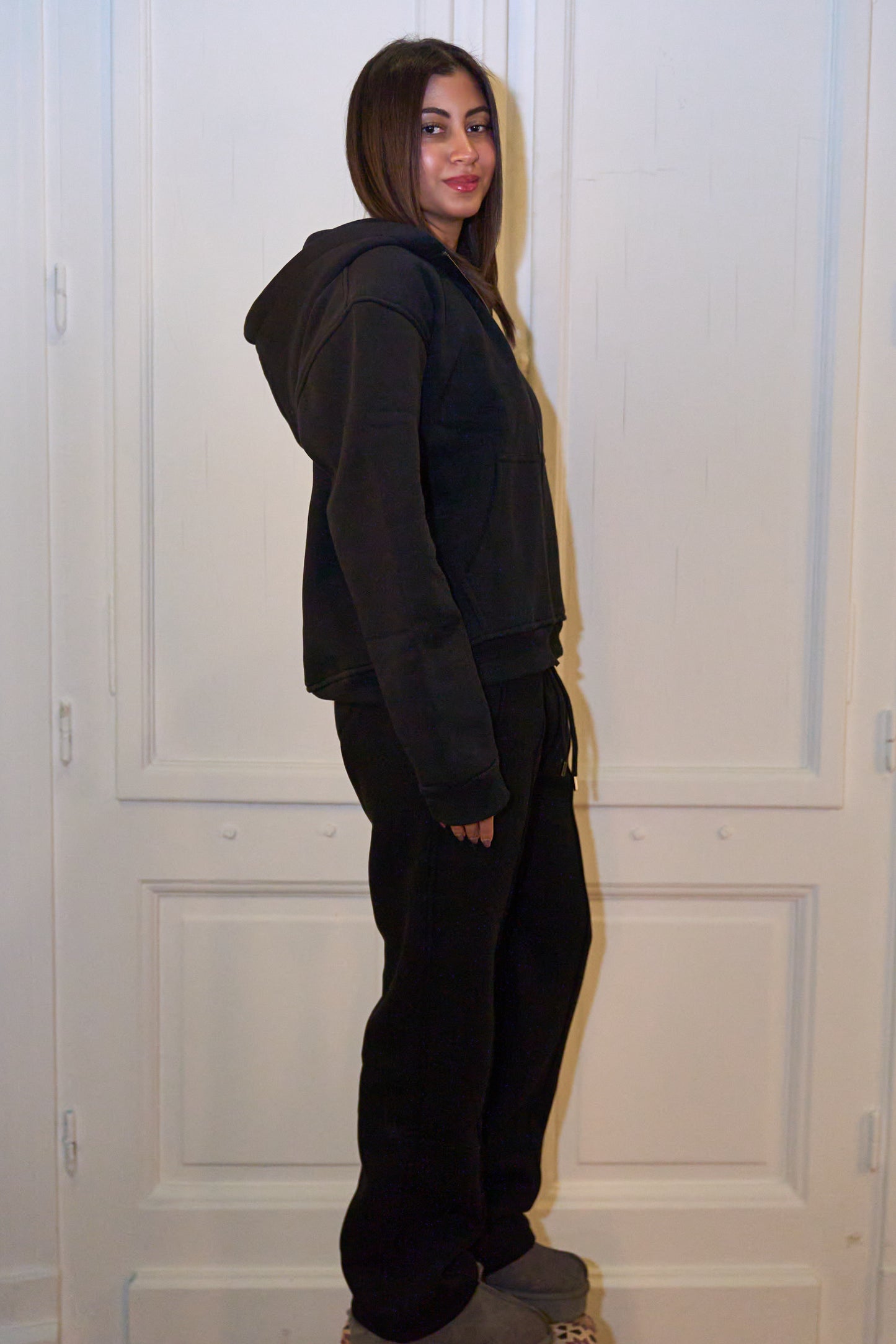 Black Essential Sweatpants