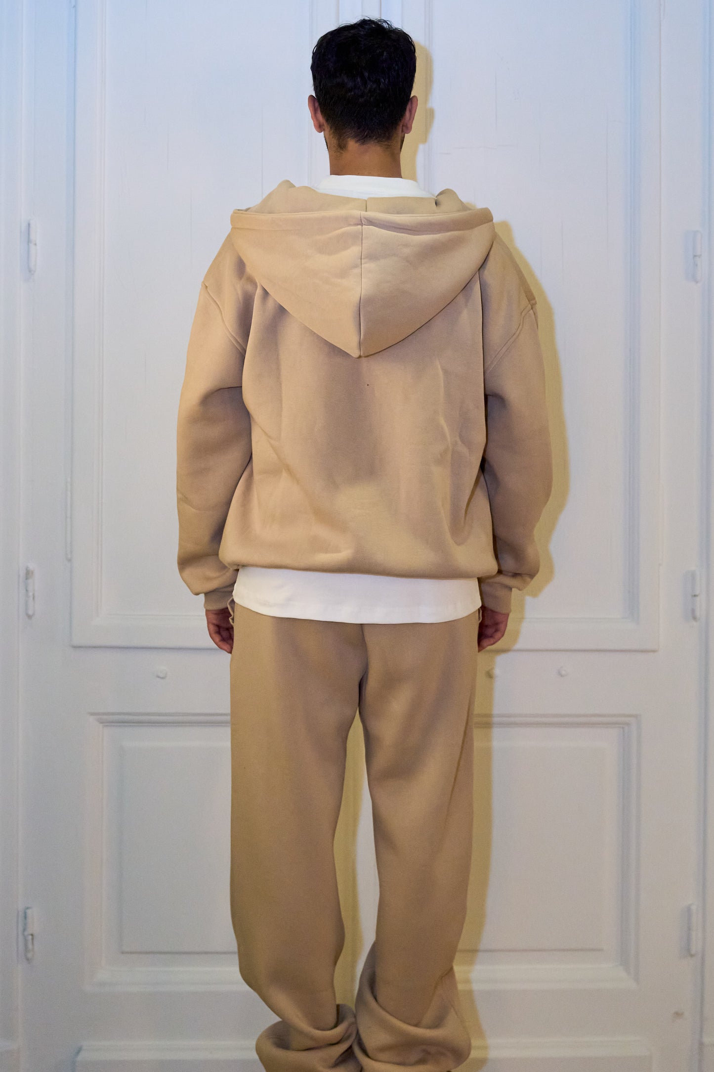 Beige Essential Sweatpants