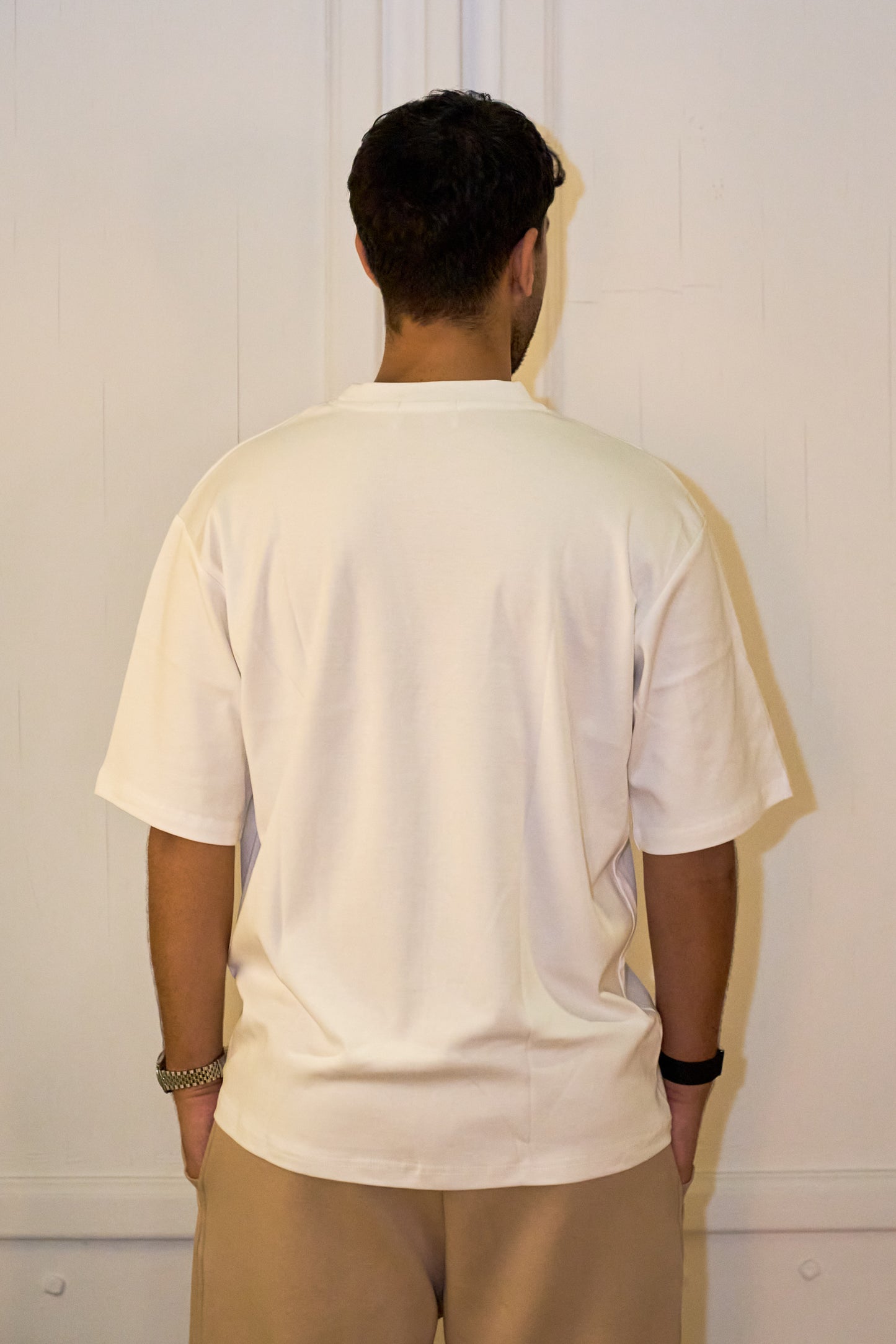 White Basic Oversized T-shirt
