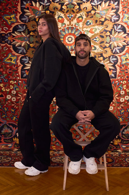 Black Essential Sweatpants